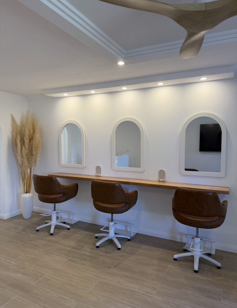 Screenshot highlights foils balayage