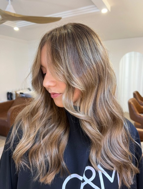 image1 highlights foils balayage