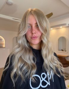 highlights foils balayage