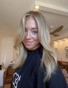highlights foils balayage